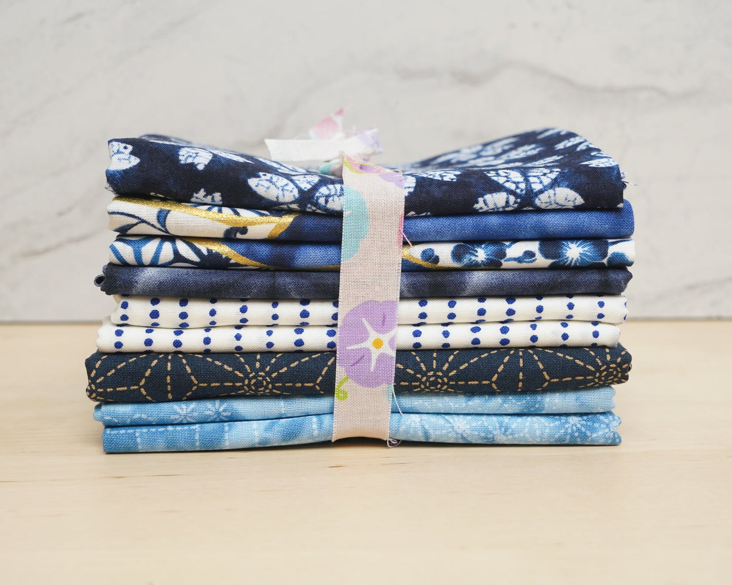 Indigo Update Fabric Bundle - Half Yard