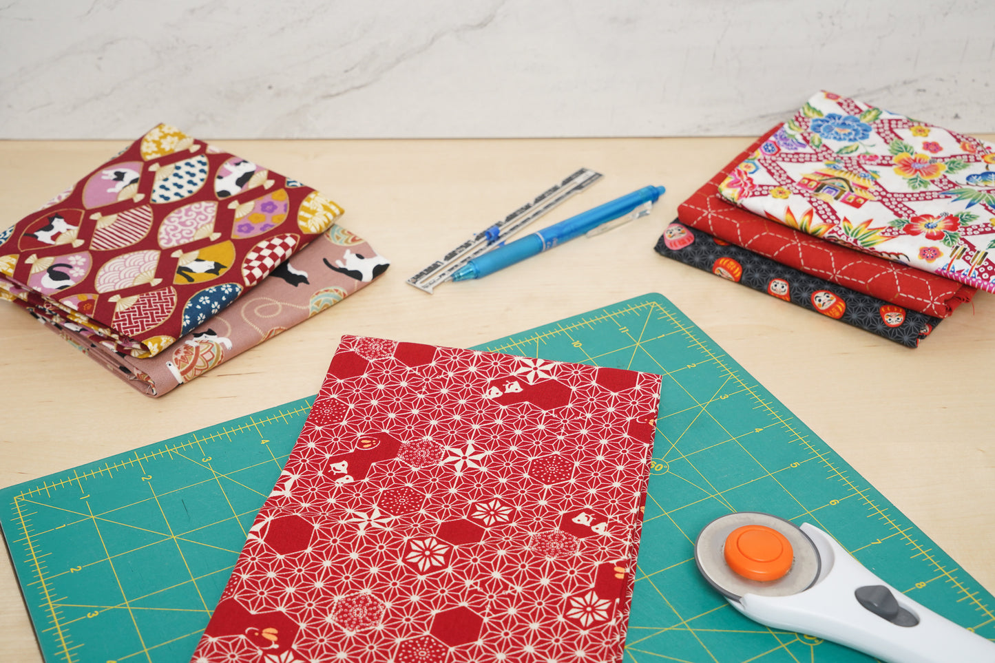 Scarlet Spark Fabric Bundle - Half Yard