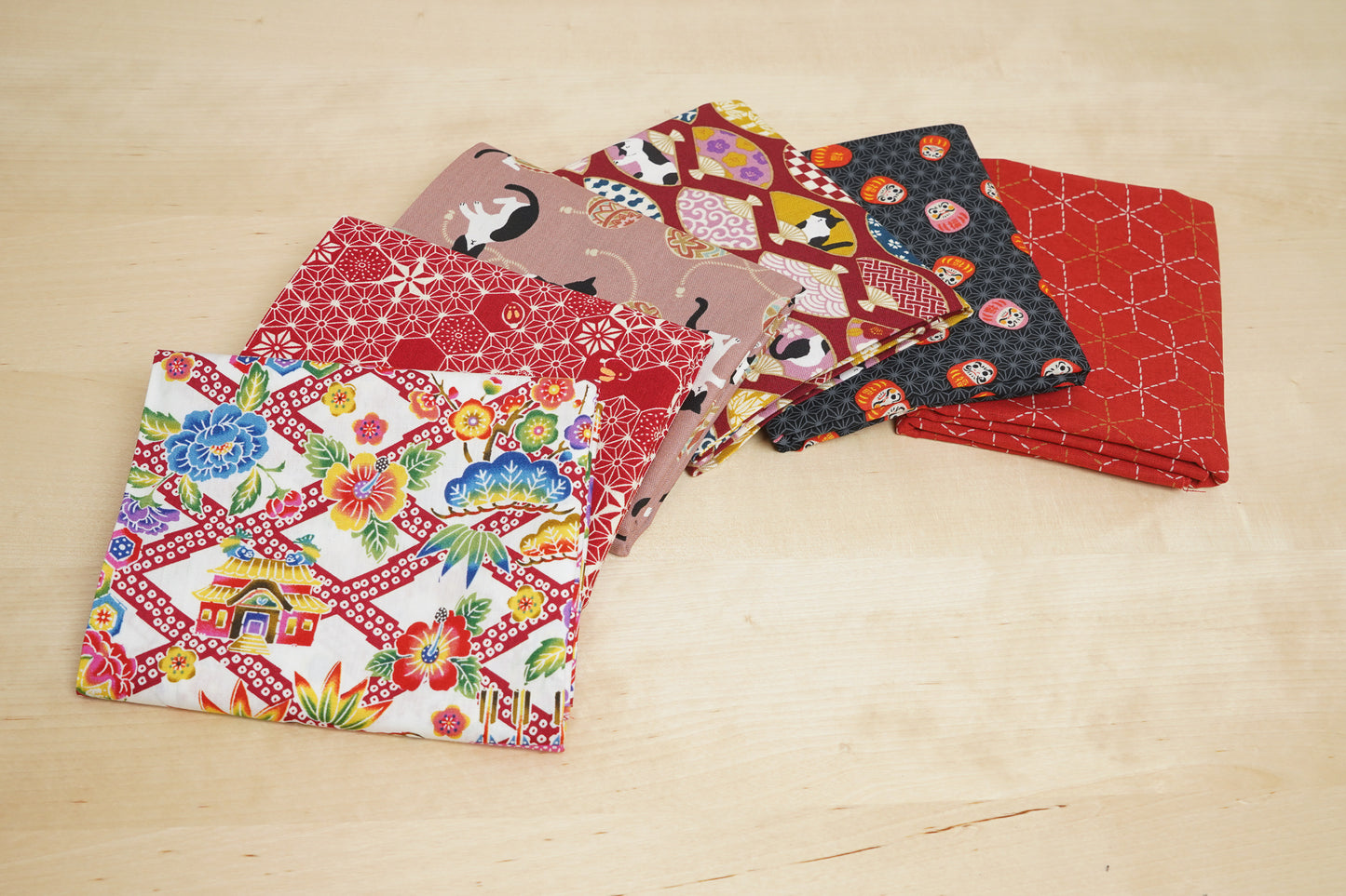 Scarlet Spark Fabric Bundle - Half Yard