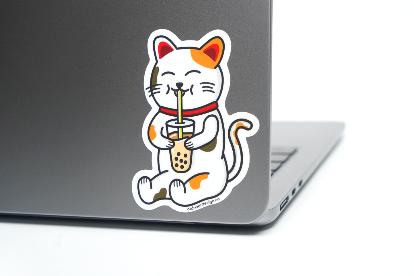 Boba Cat Sticker