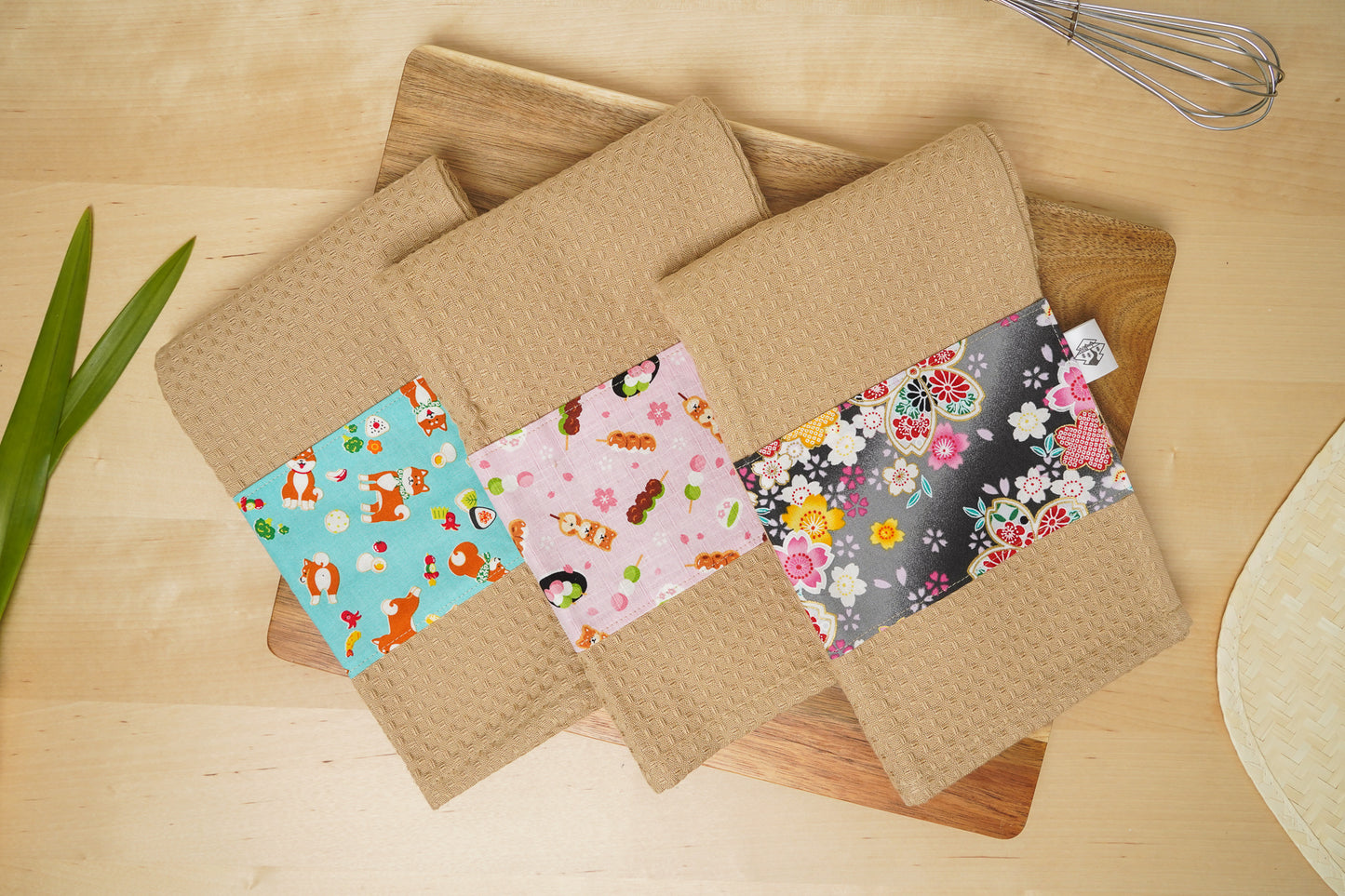 Dish Towel -Shiba Sakura Dango