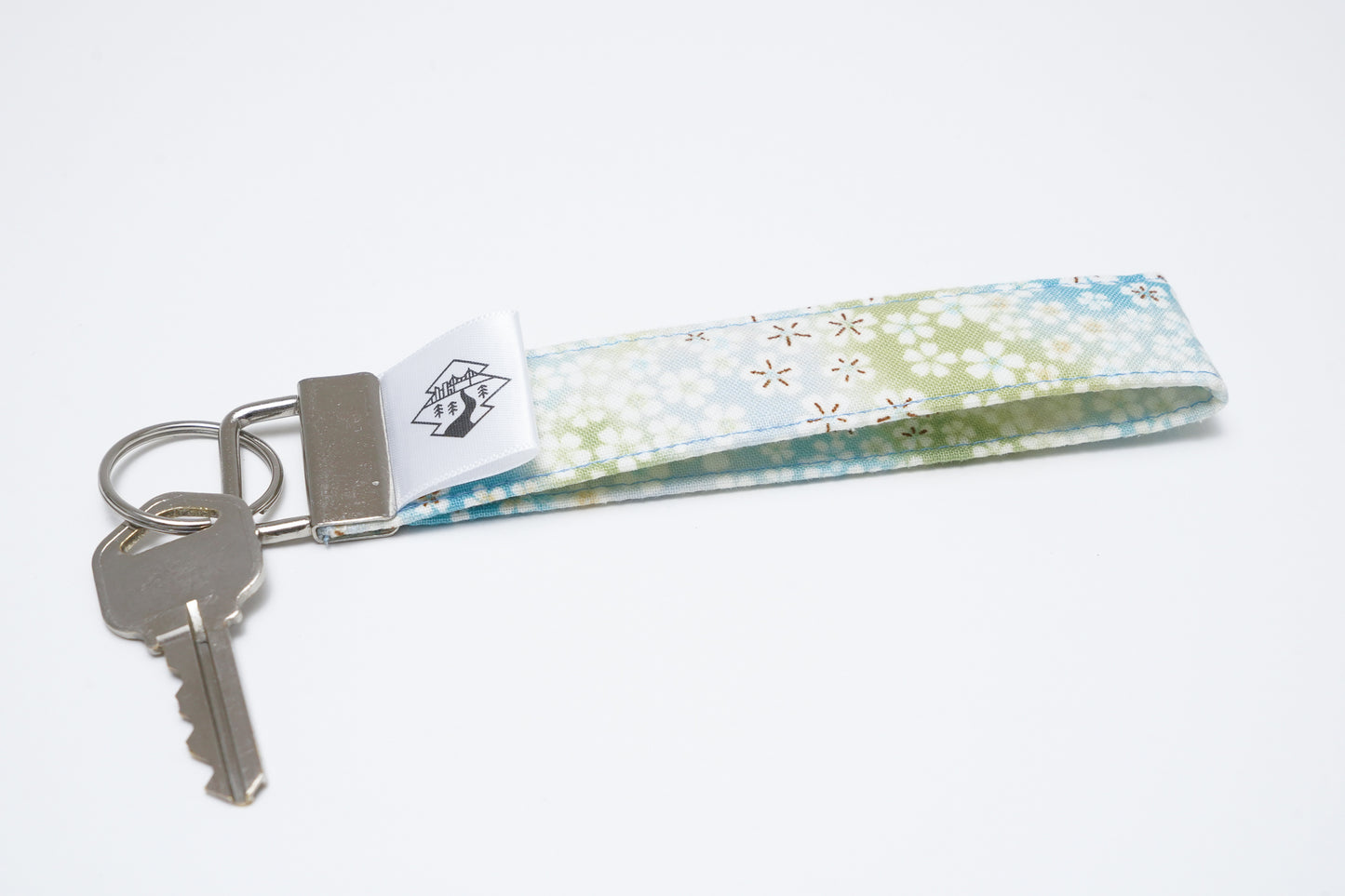 Key Fob Wristlet - Cool Sakura