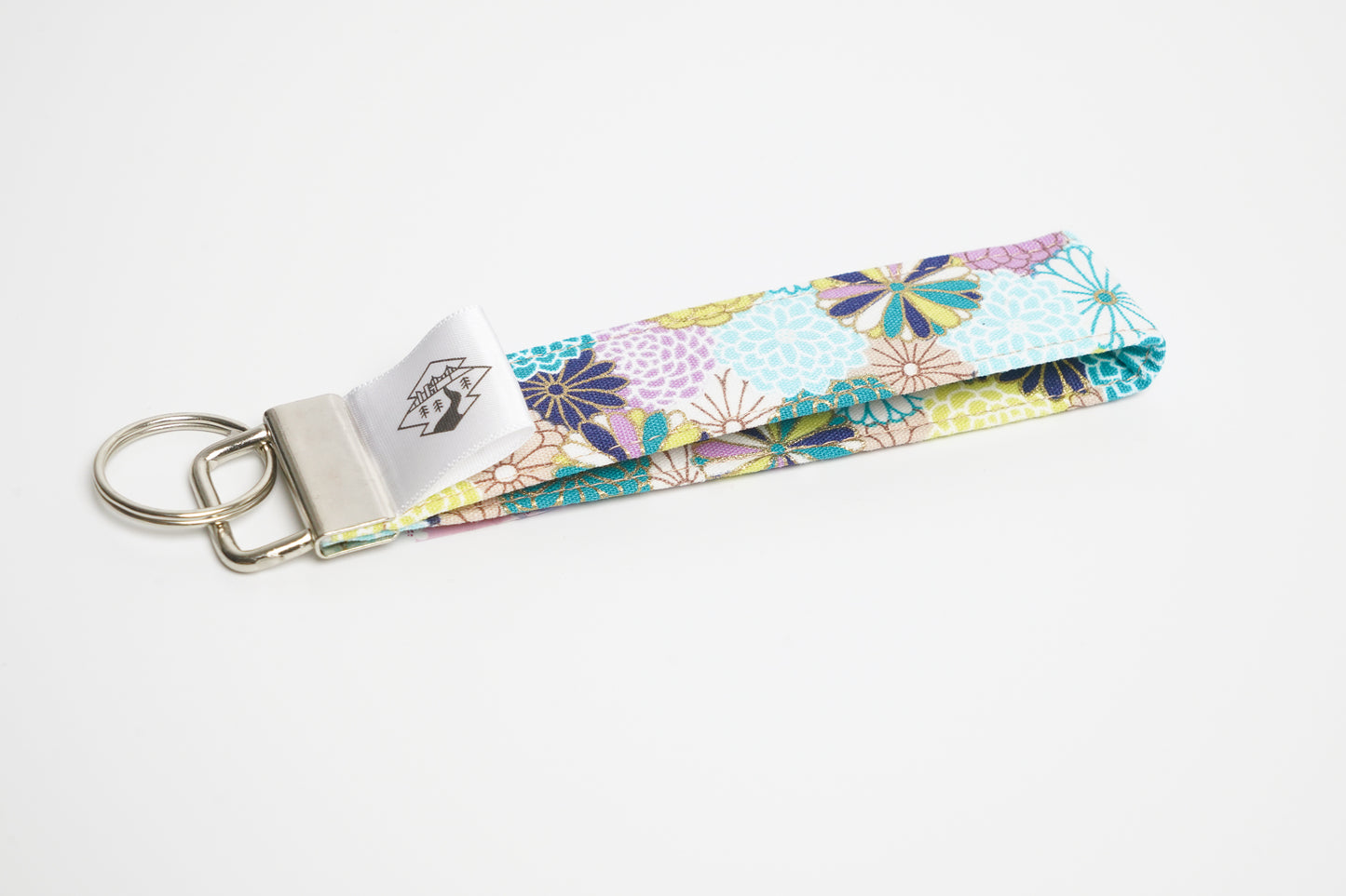 Key Fob Wristlet - Chrysanthemum (Purple)