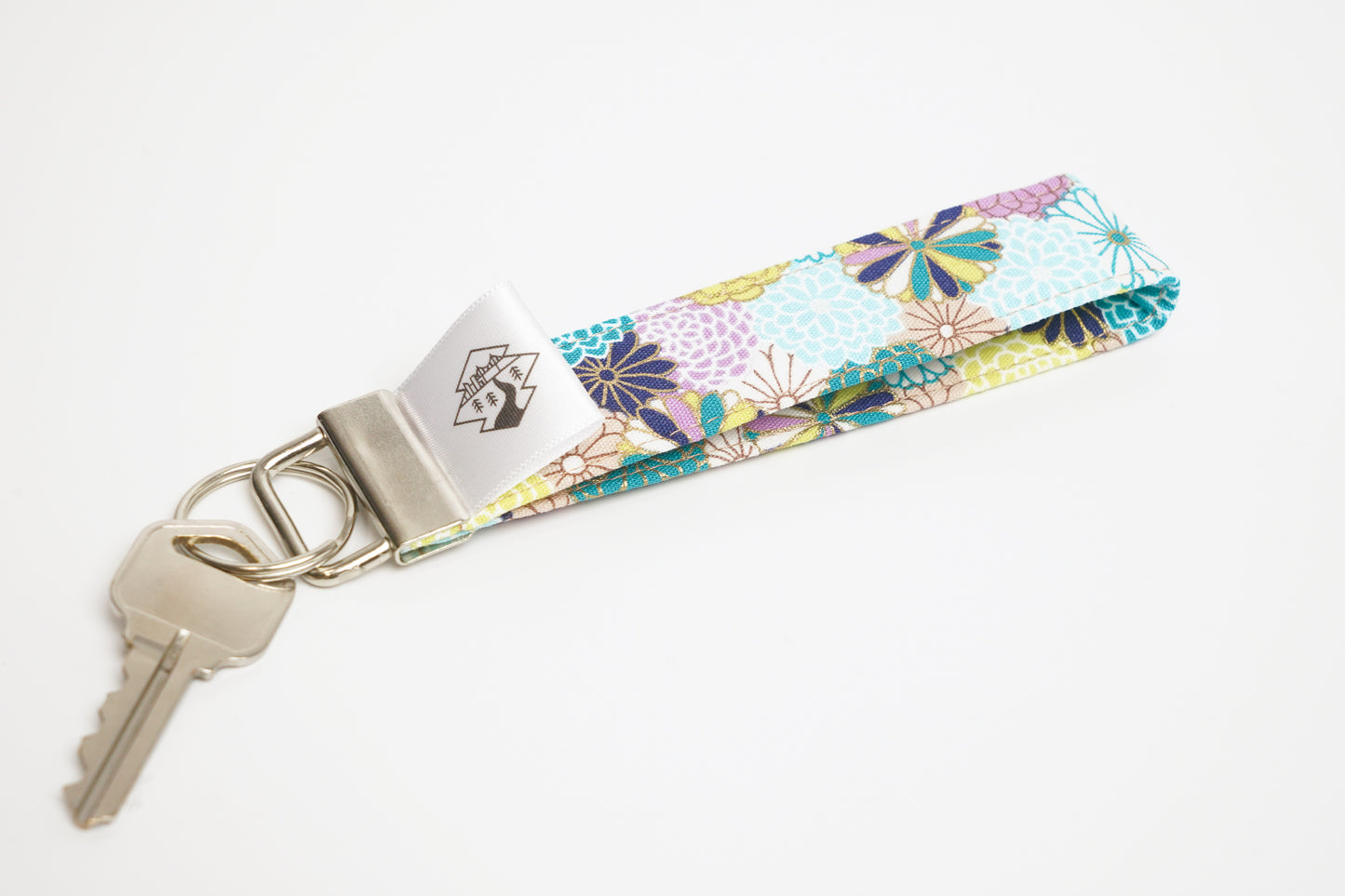 Key Fob Wristlet - Chrysanthemum (Purple)
