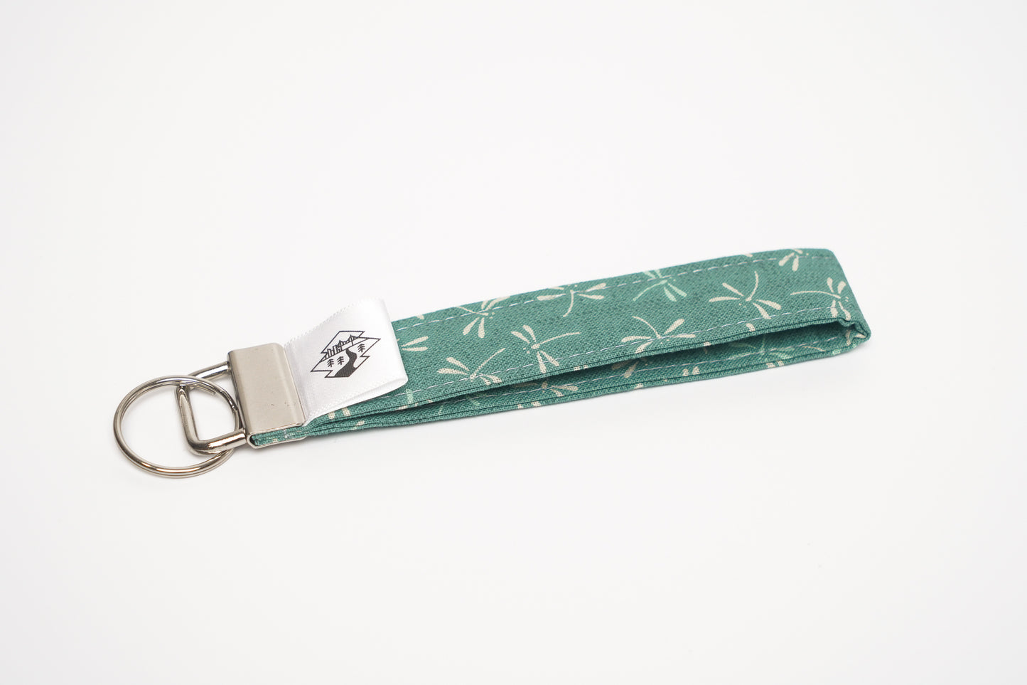 Key Fob Wristlet - Teal Tombo