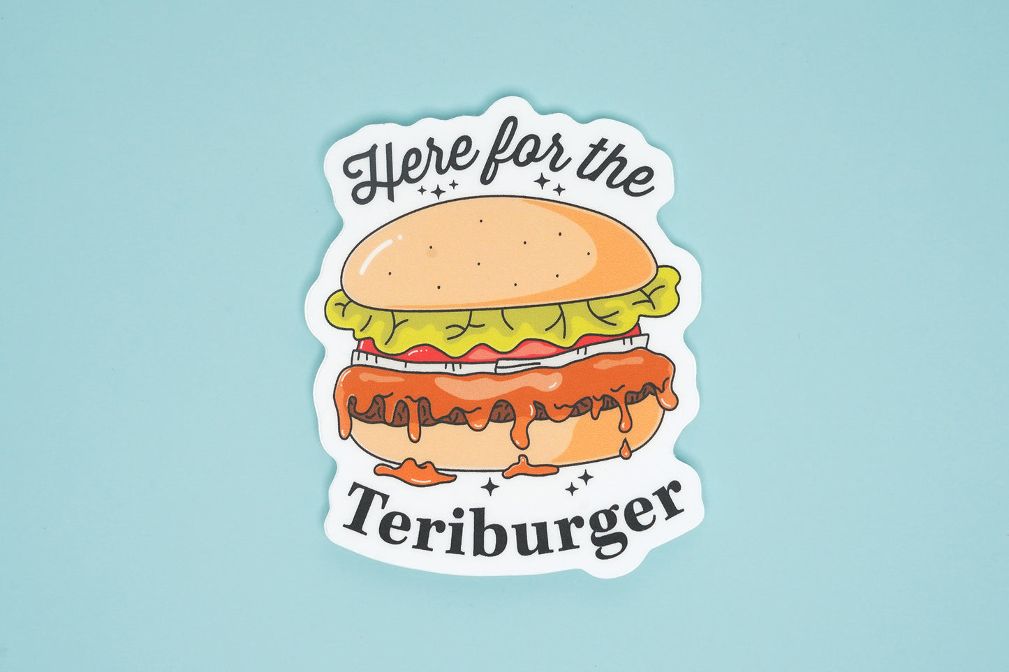 Teri Burger Sticker