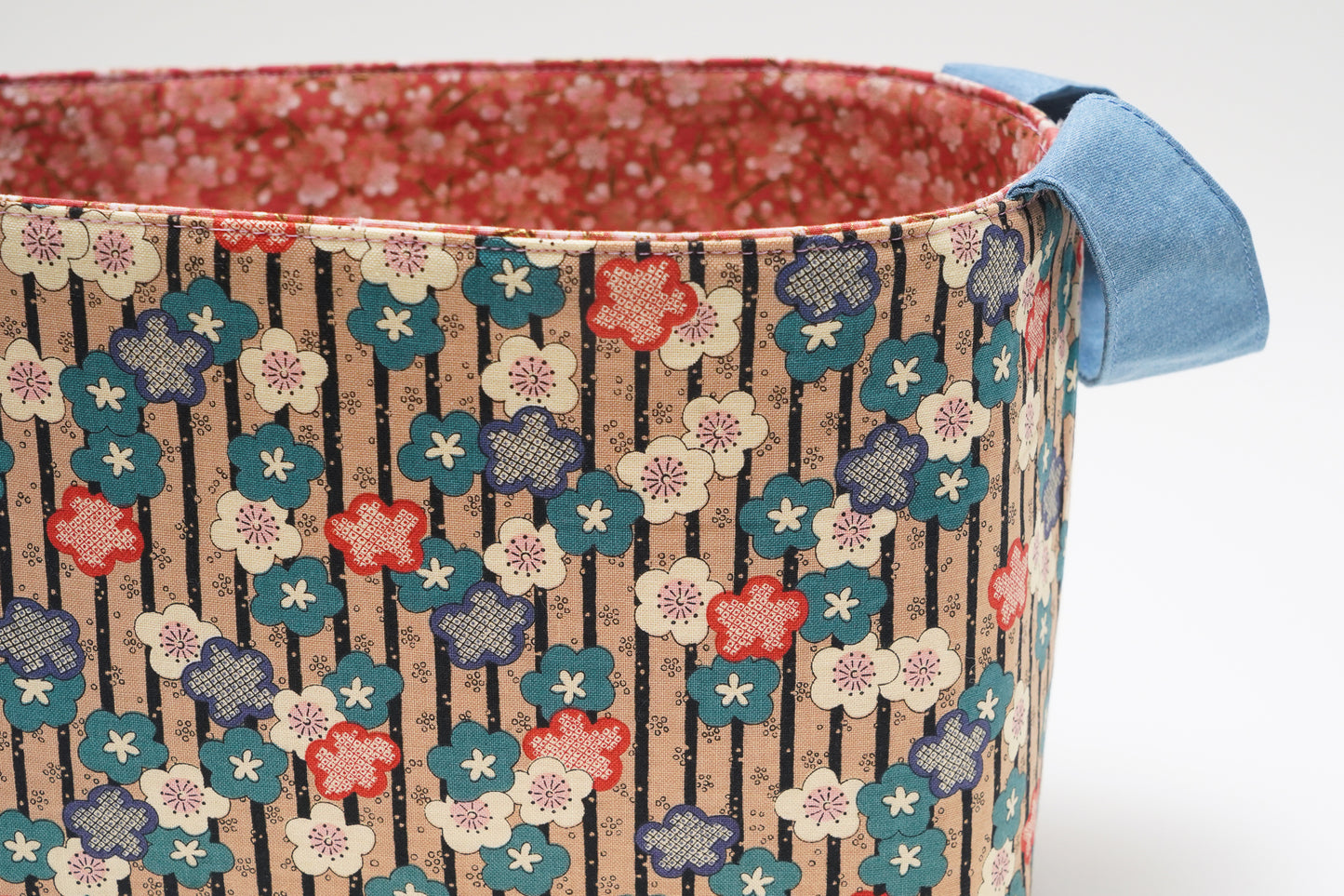 Storage Basket - Linear Blossoms