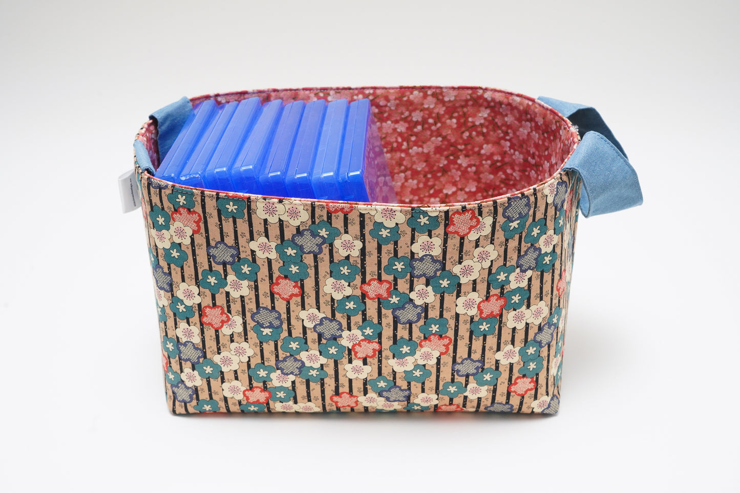 Storage Basket - Linear Blossoms