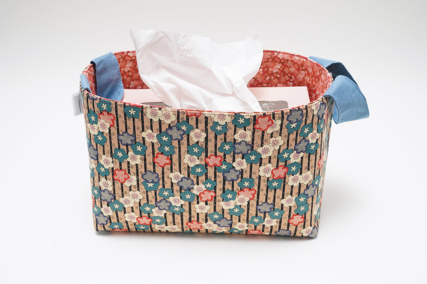 Storage Basket - Linear Blossoms