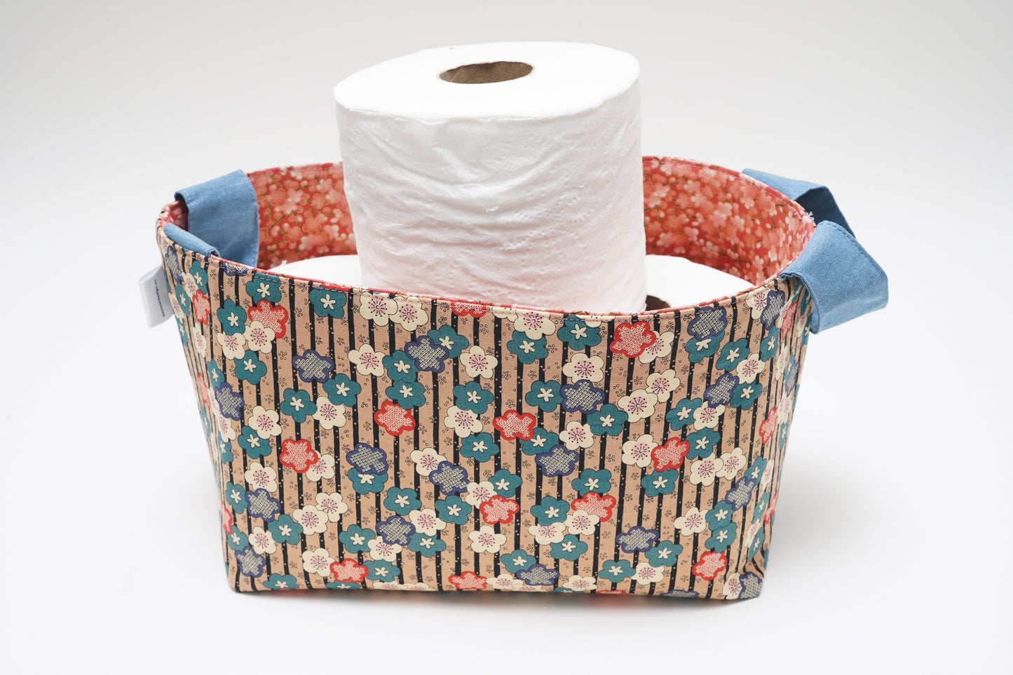 Storage Basket - Linear Blossoms