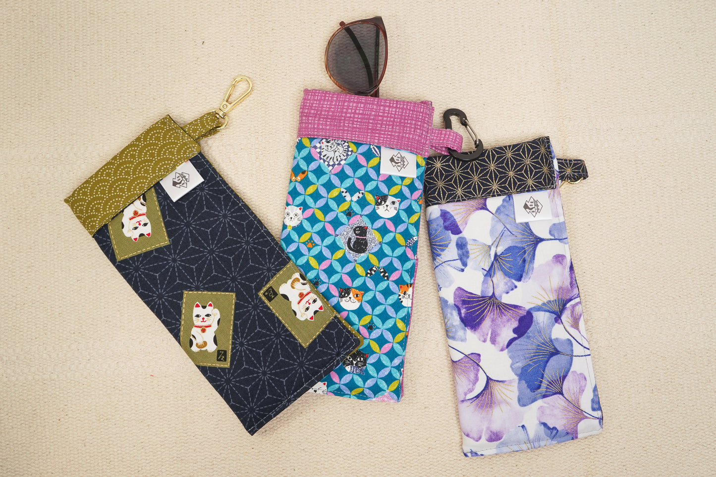 Sunglasses Case - Shippo Cats
