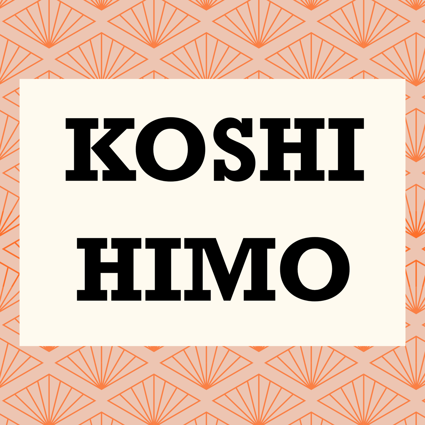 Upcycled Koshi Himo