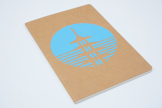Peace Pagoda Dot-Grid Journal - Sunset Series