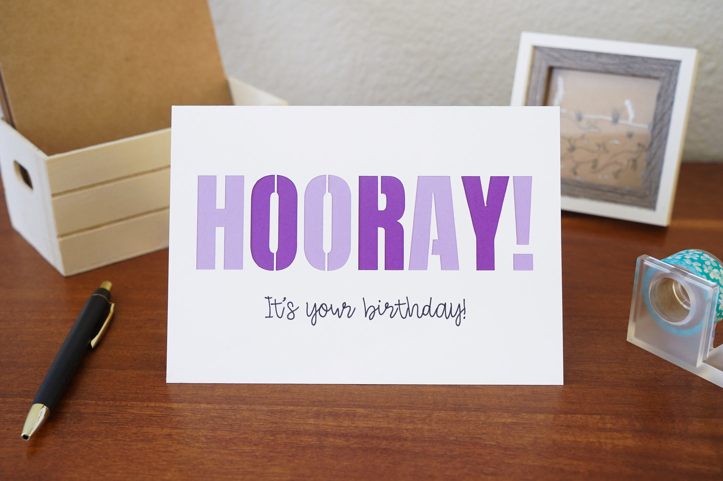 Hooray! Birthday Card