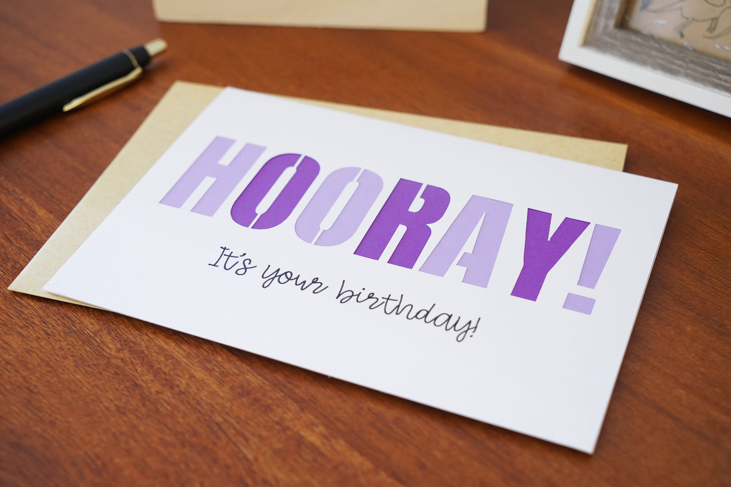 Hooray! Birthday Card