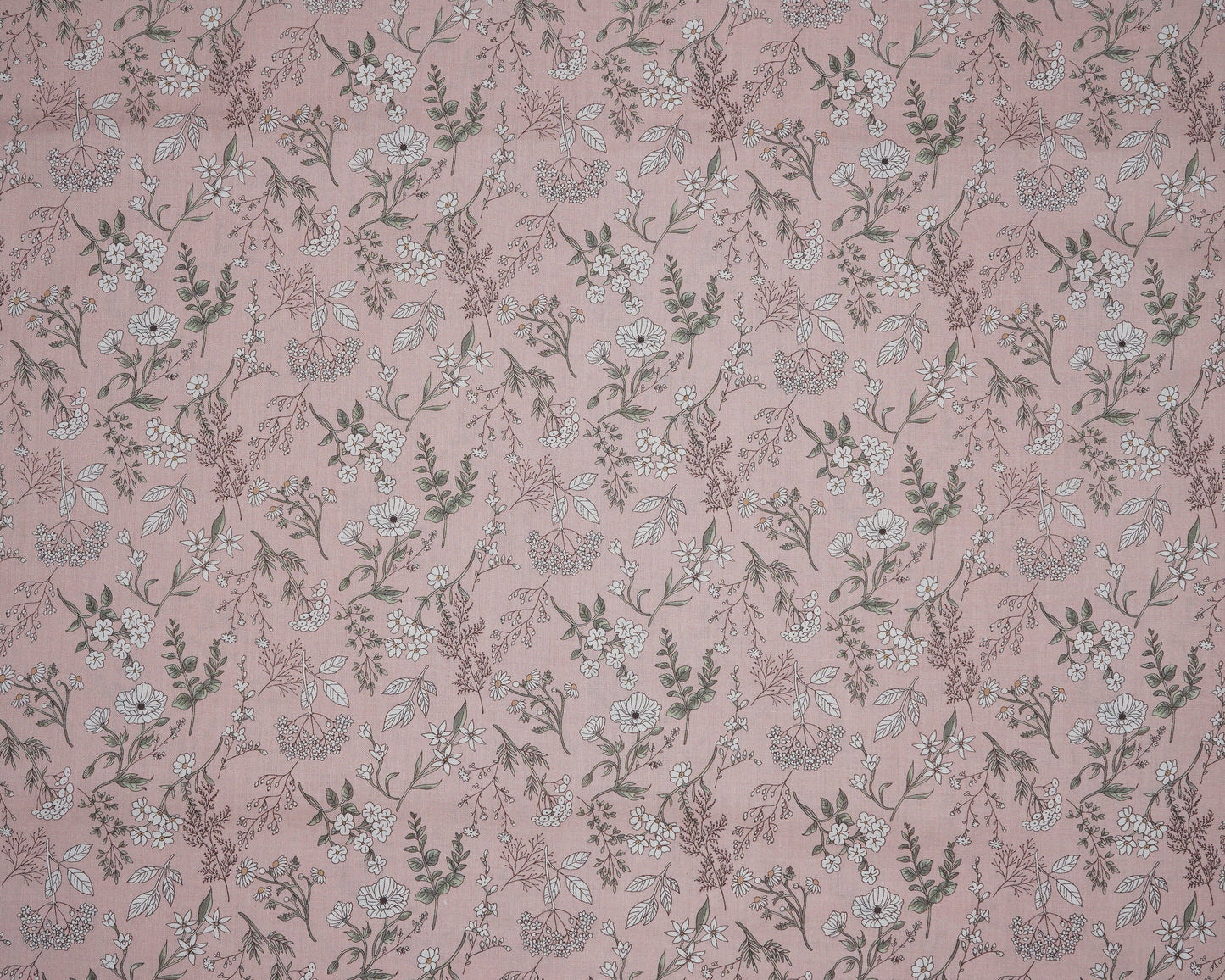 Jolie Bouquet Pink - Cotton Fabric - Sevenberry