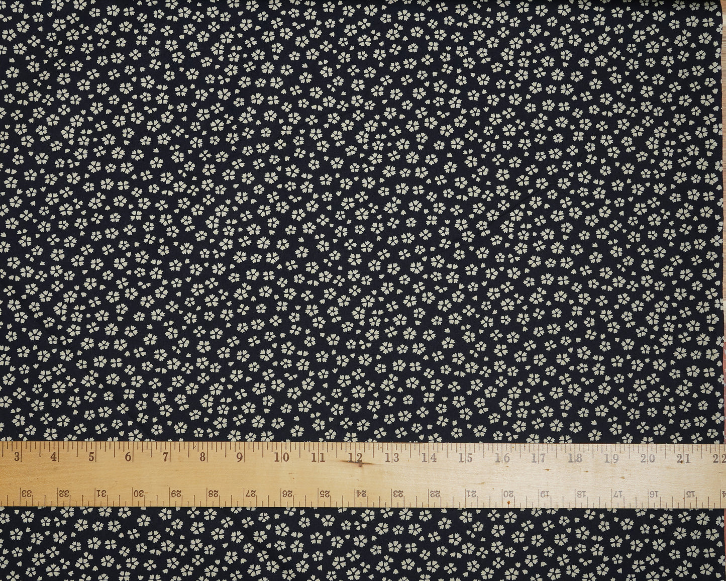 Sakura Scatter - Navy - Cotton Fabric - Yamaoka