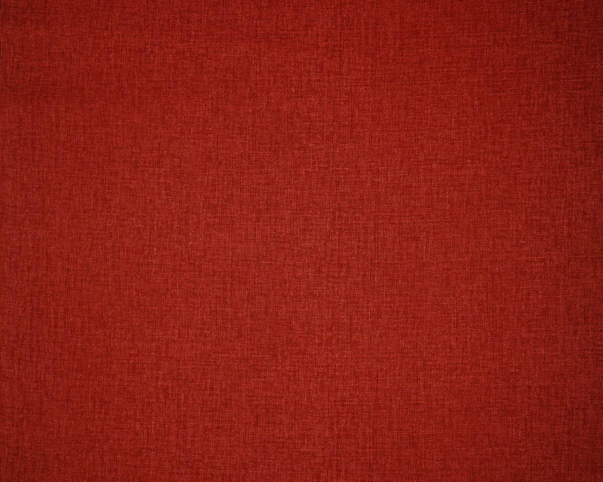 Heathered Solid Dobby fabric in Tomato Red, close-up of the texture