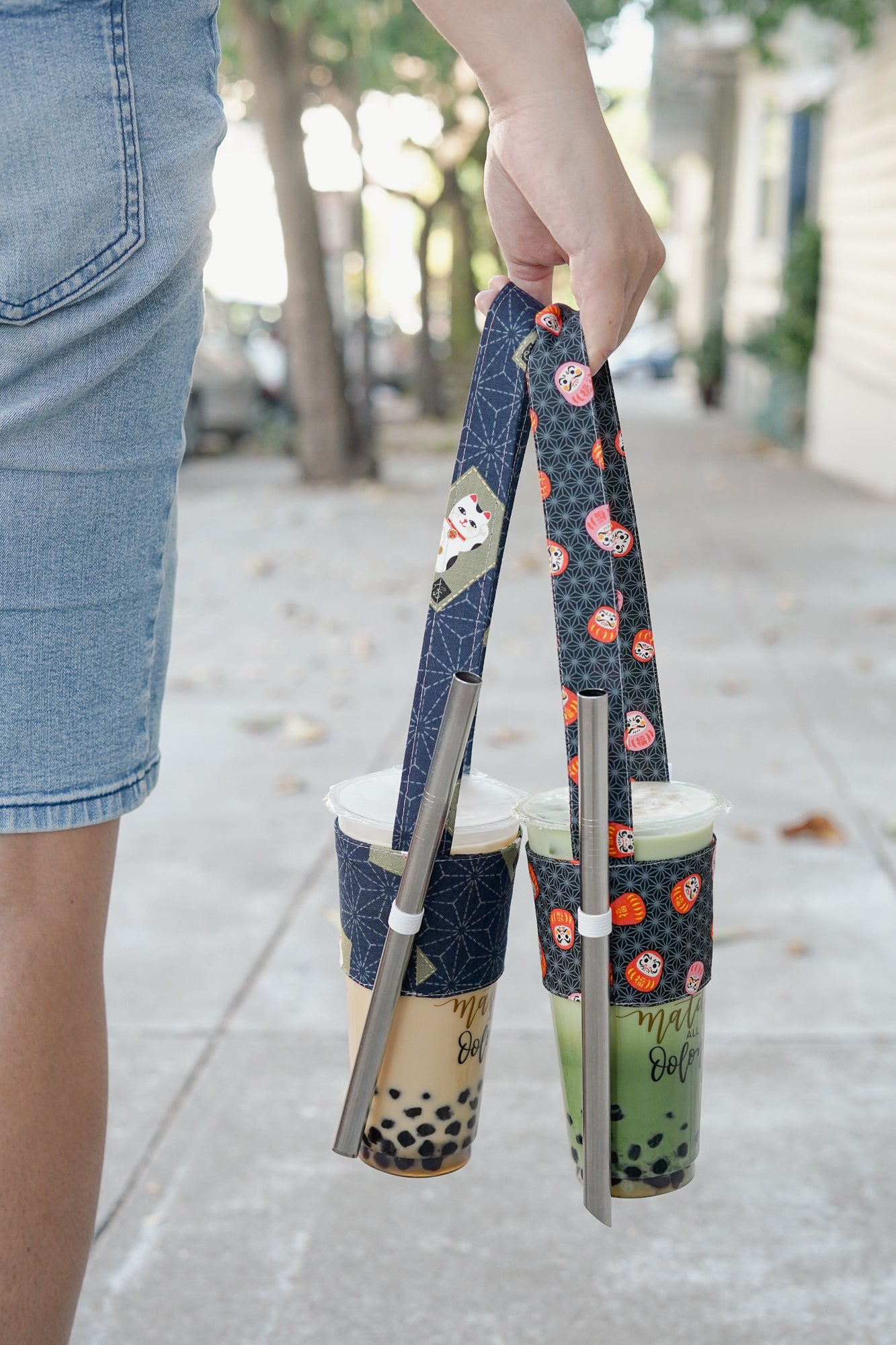 Cup Carrier - Maneki Neko