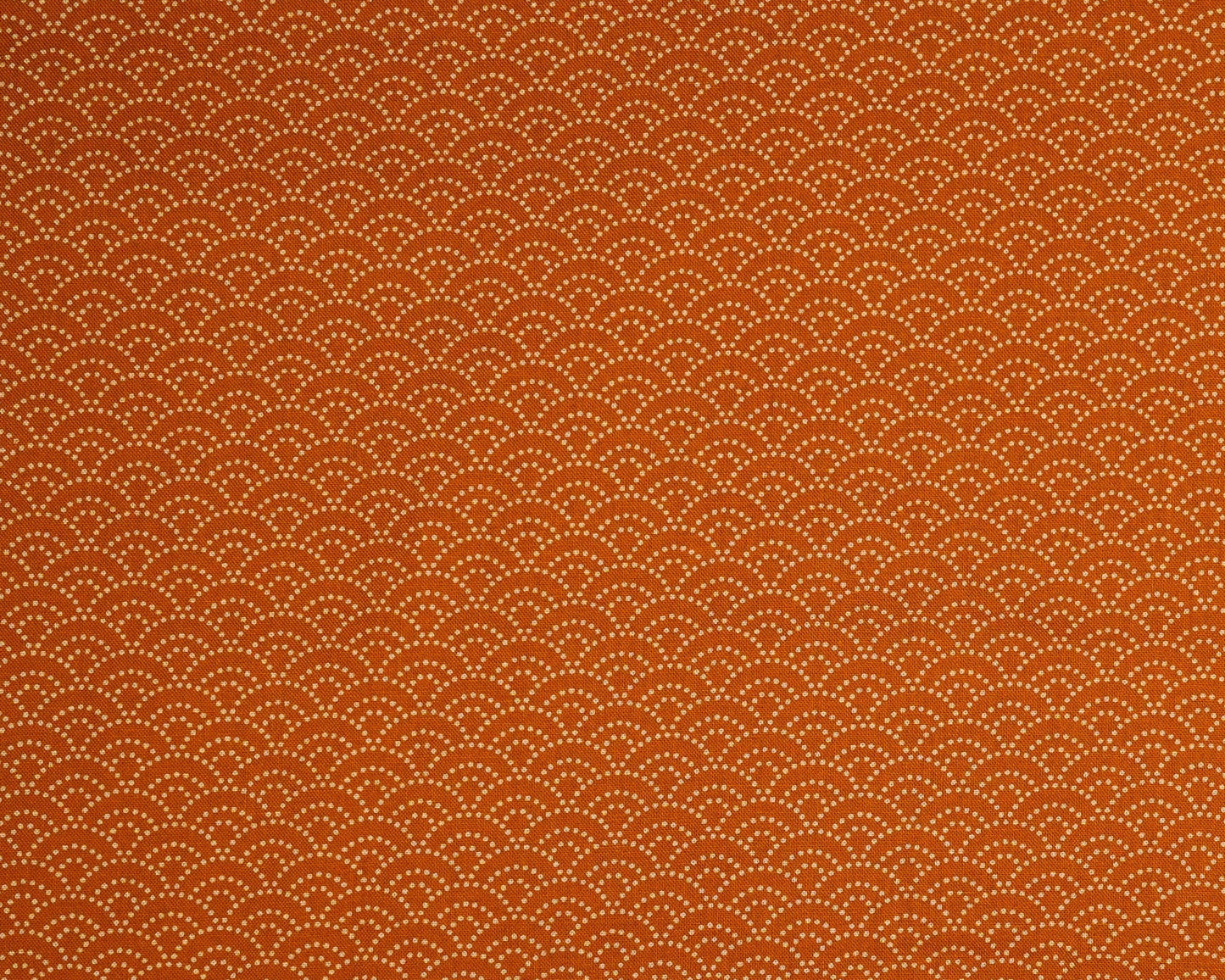 Segaiha Dots on Orange - Cotton Fabric - Sevenberry