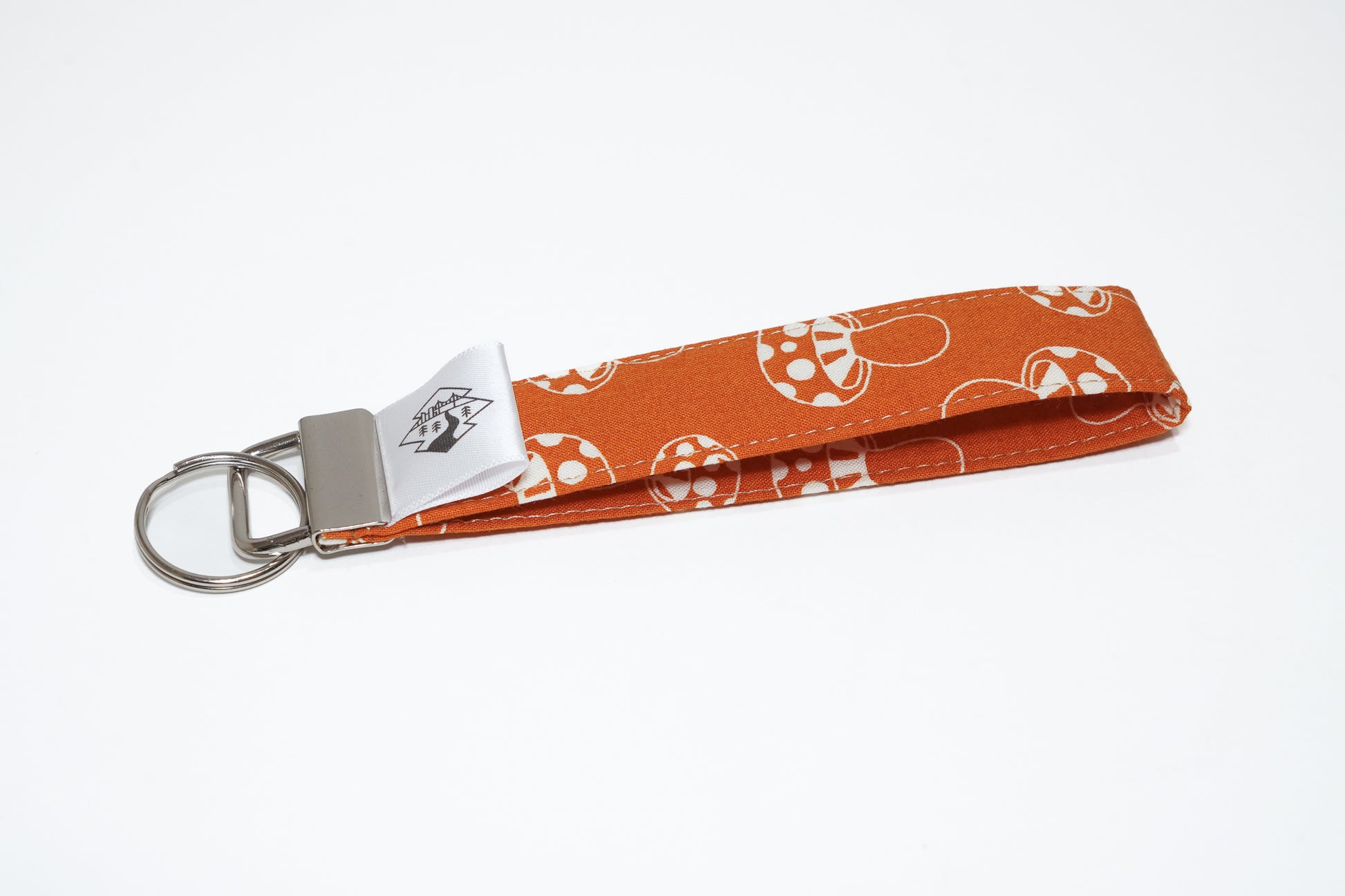 Key Fob Wristlet - Groovy (Orange) – Old River Design Co.
