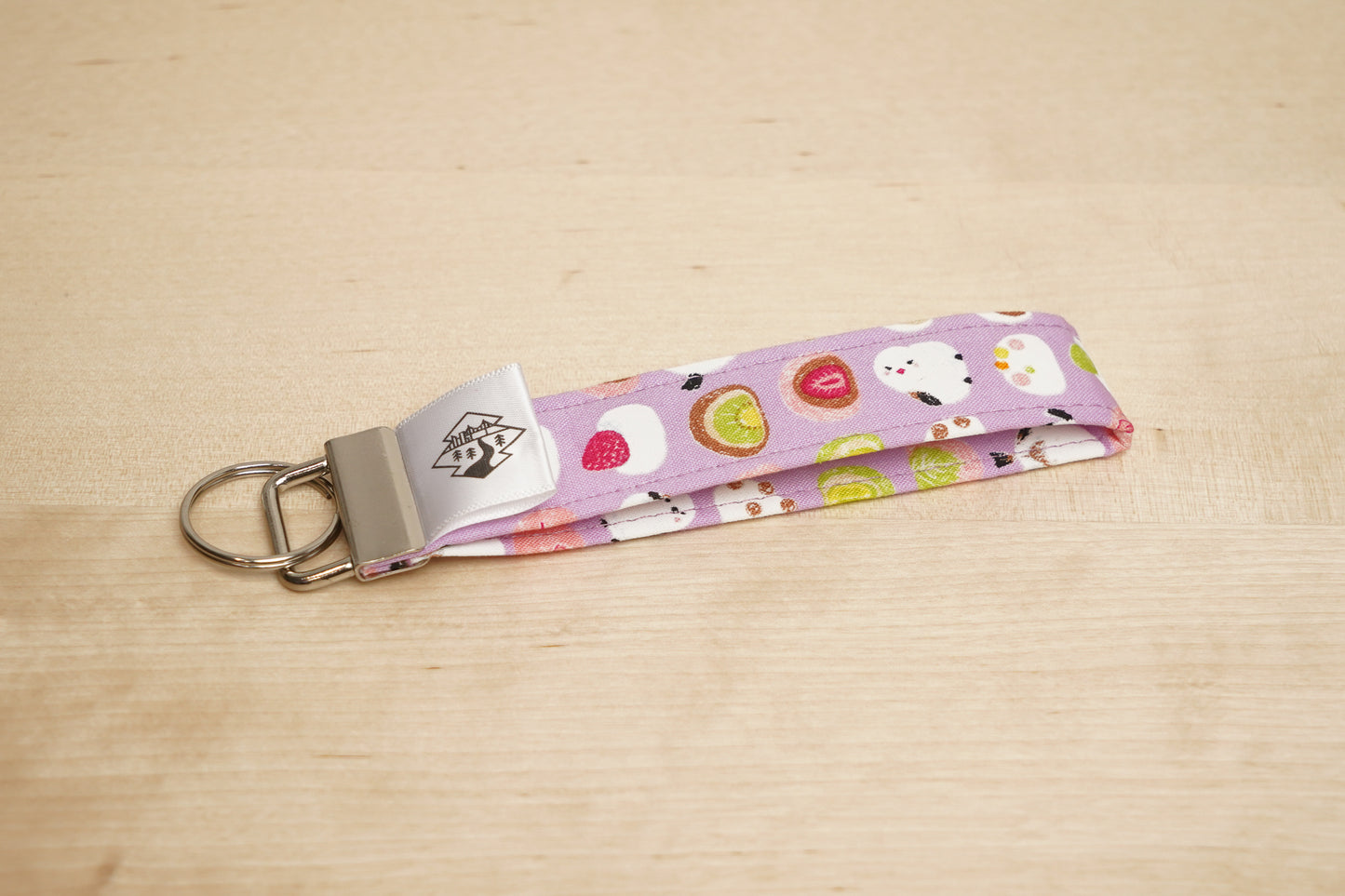 Key Fob Wristlet - Mochi Birds