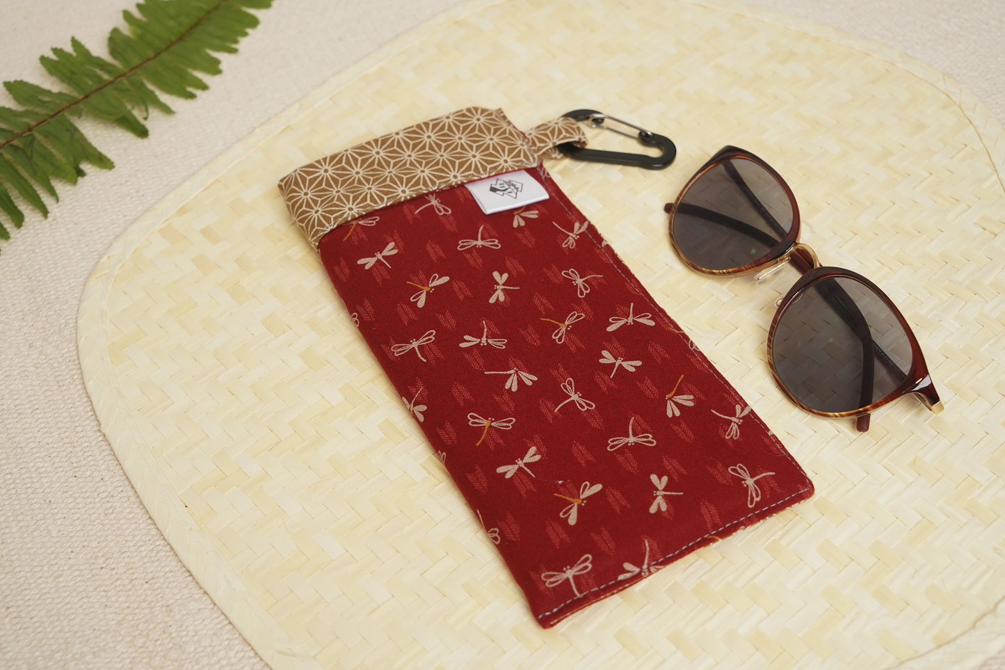 Sunglasses Case - Tombo Red