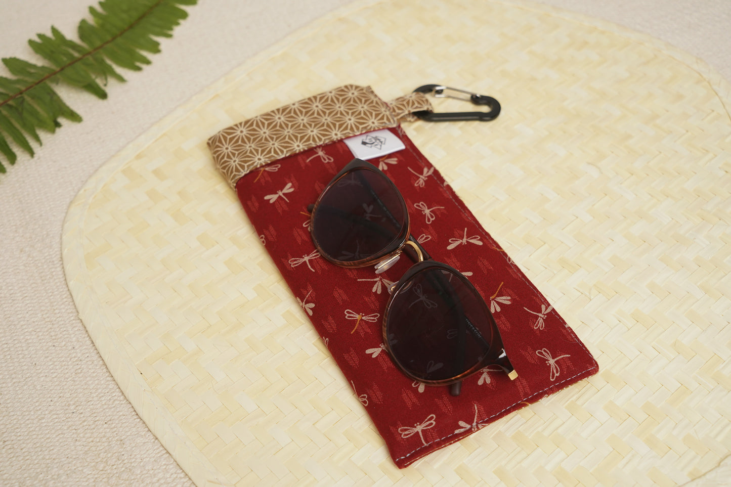 Sunglasses Case - Tombo Red