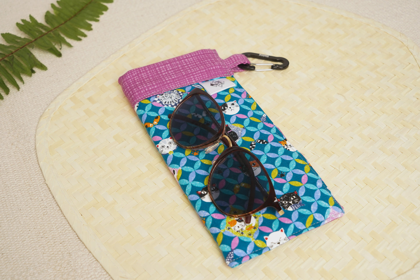 Sunglasses Case - Shippo Cats