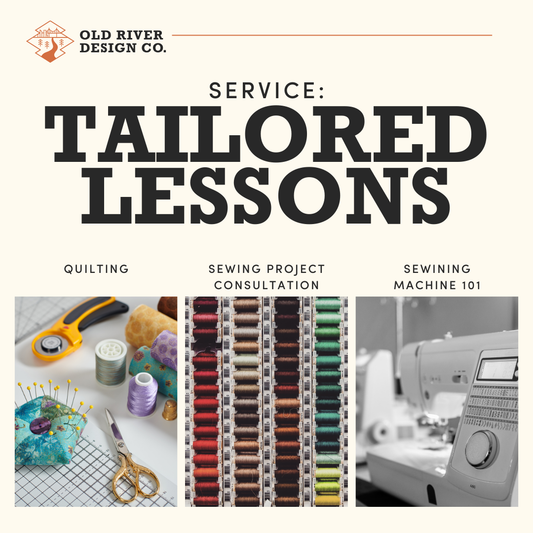 Service: Tailored Sewing Lessons