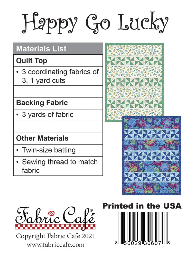 Happy Go Lucky Quilt Pattern