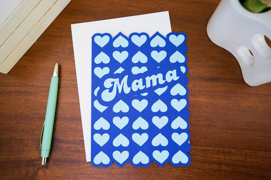 Mama Heart Card